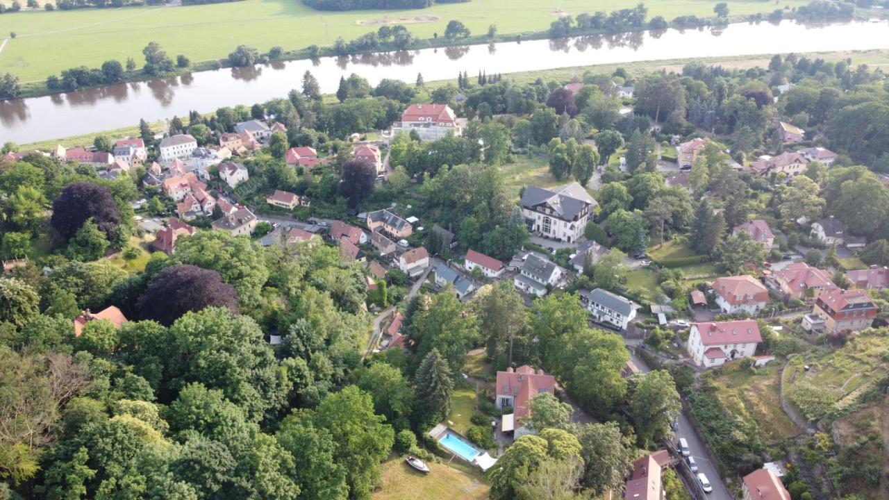 Villa Im Park Wachwitzgrund Dresden Exteriör bild