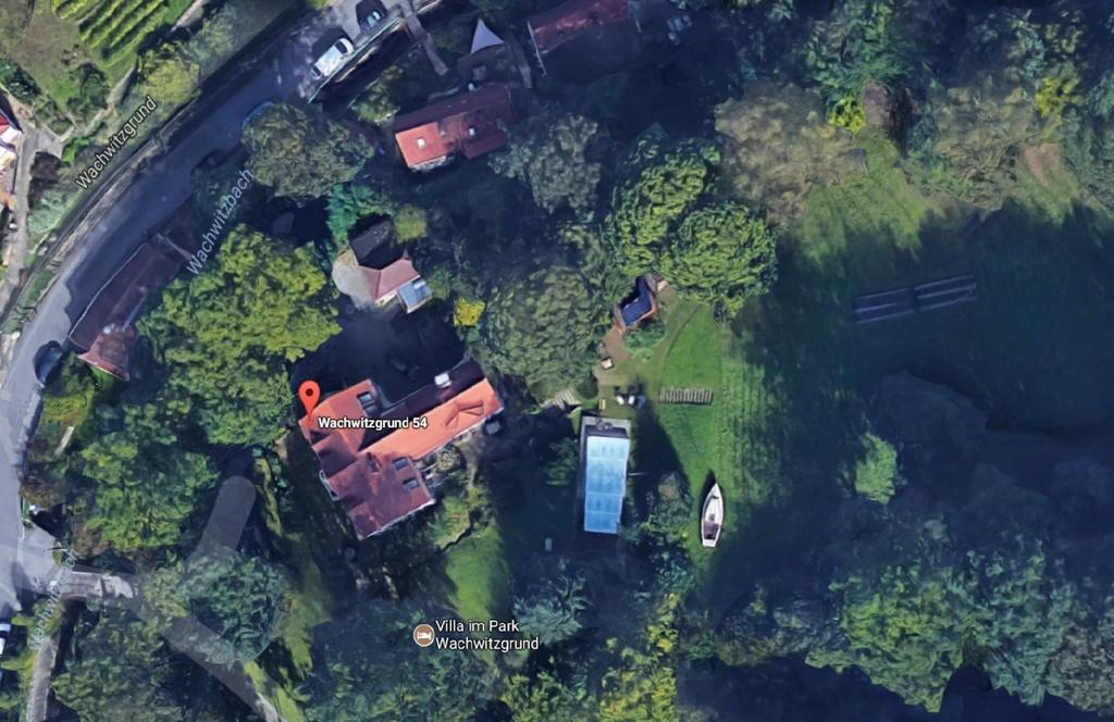 Villa Im Park Wachwitzgrund Dresden Exteriör bild